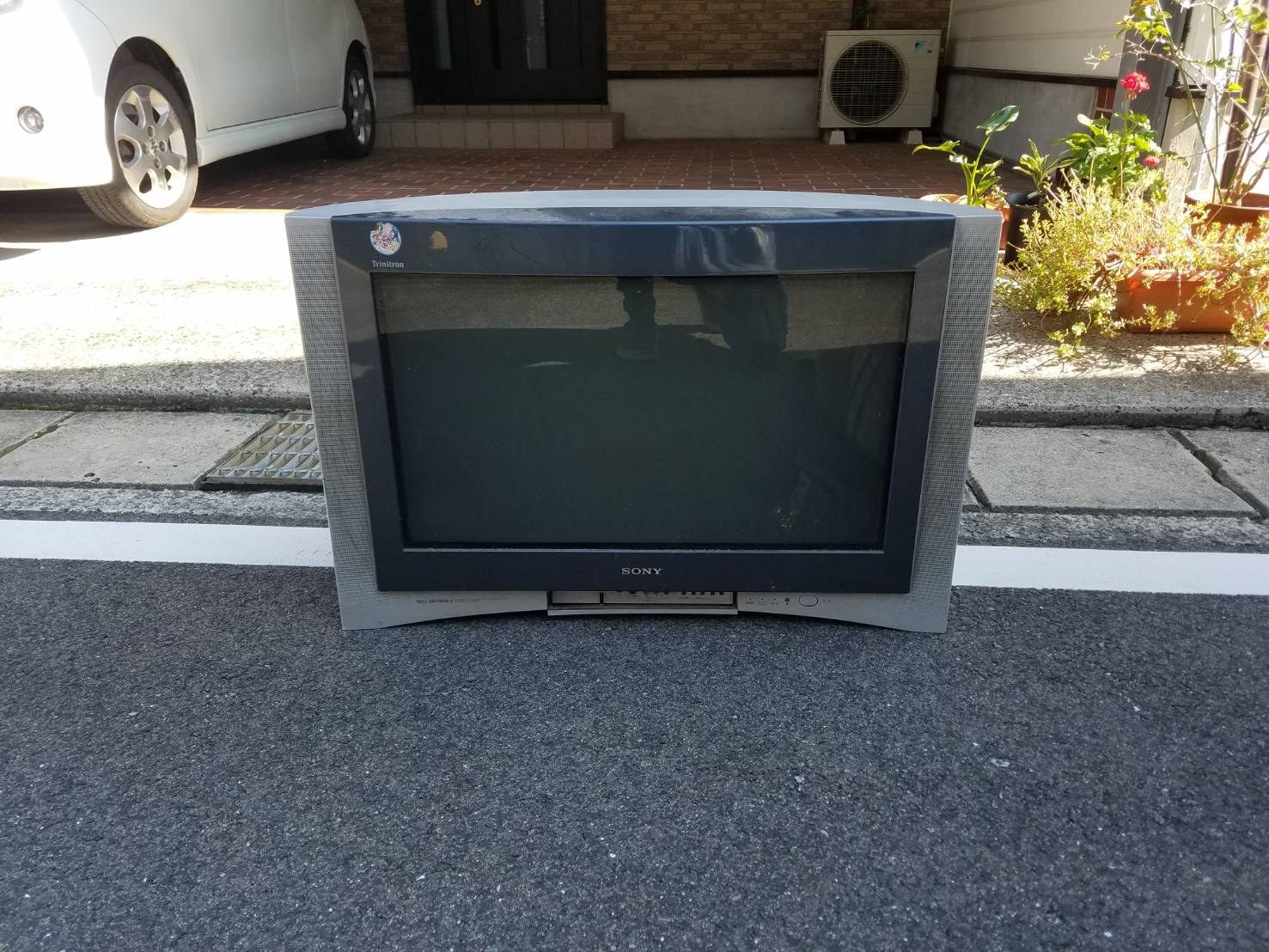 テレビの回収前