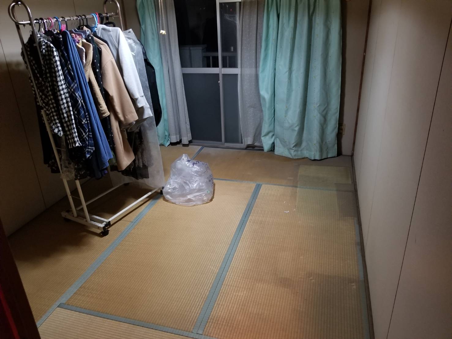 3部屋分の不用品の回収後