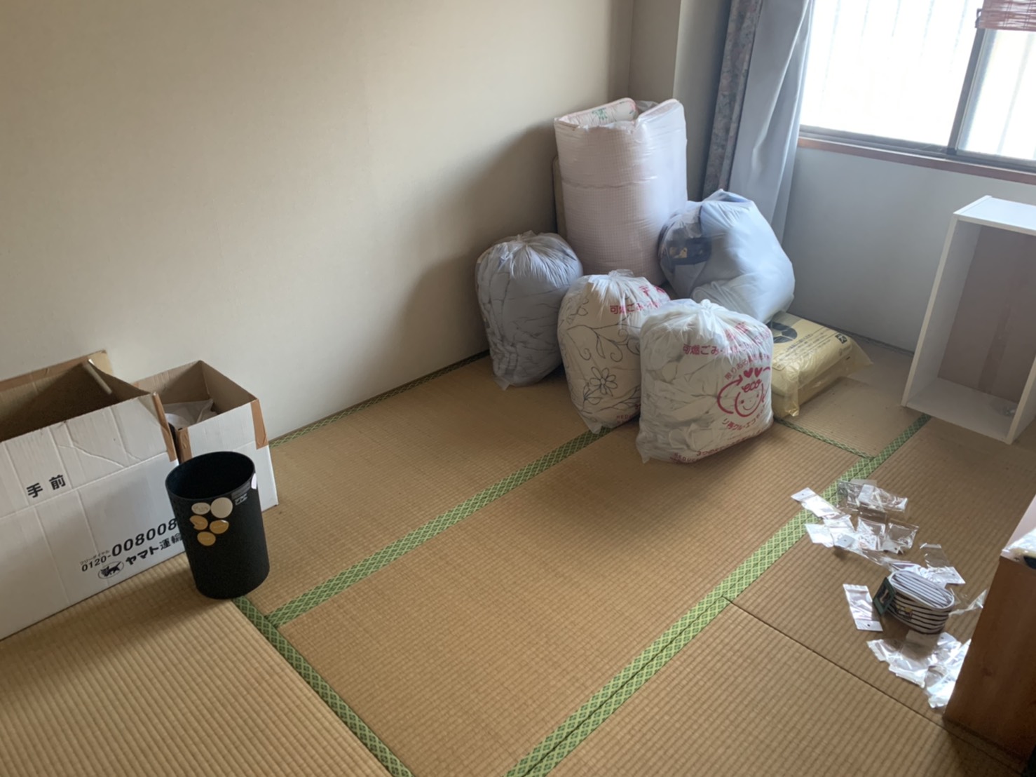 引越で出た不用品の回収前